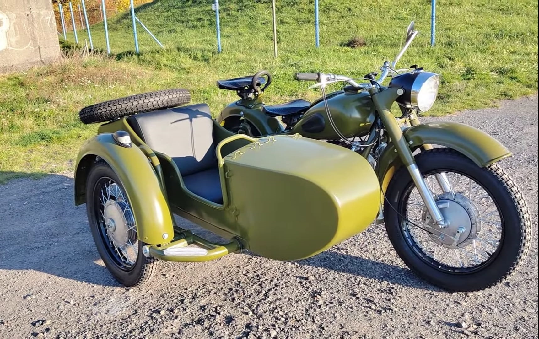 Dnieper motorcycle
